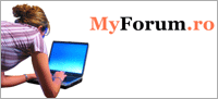Pagina de start a forumului demoul.MyForum.ro